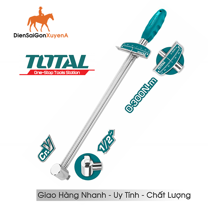 Cần siết lực 1/2" Total THPTW300N2 - Điện Sài Gòn Xuyên Á