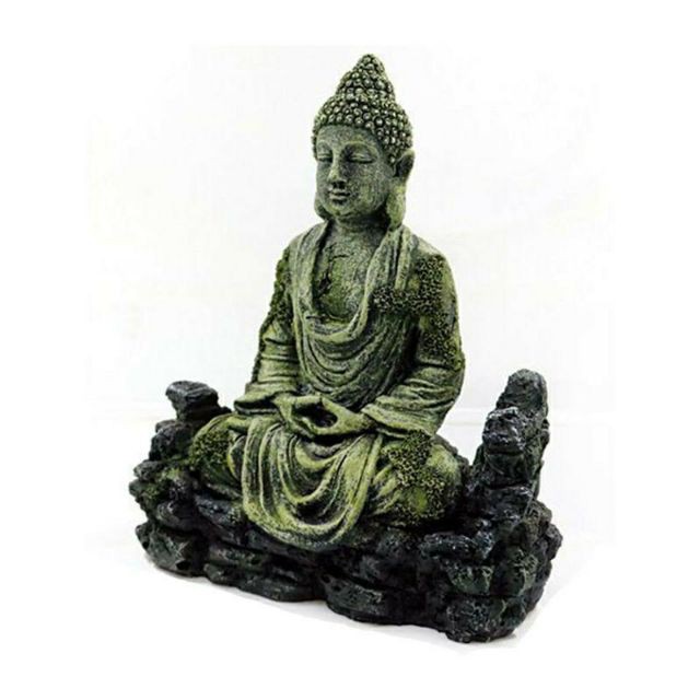 Tượng Phật thiền trang trí bể cá, bể bán cạn, bể thủy sinh