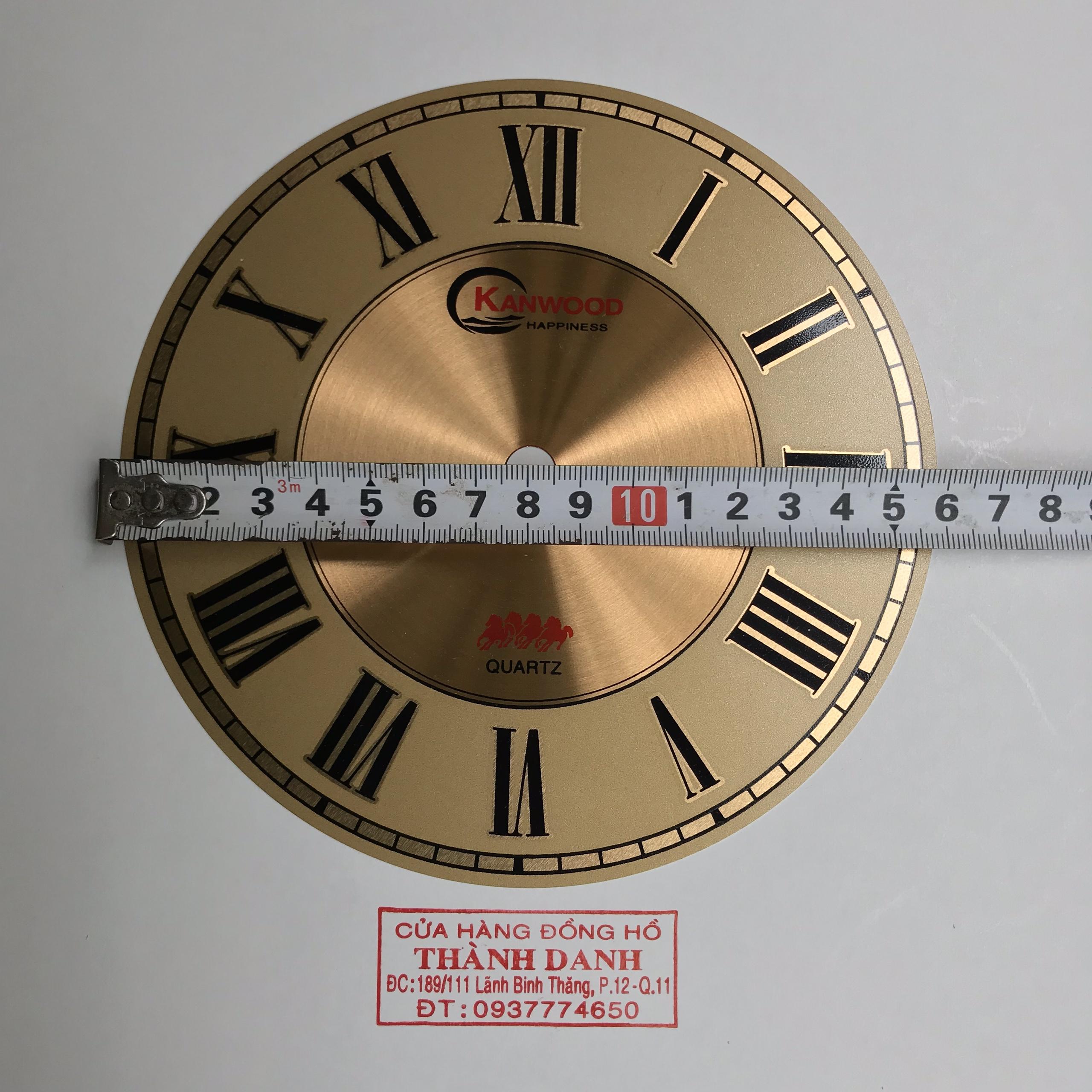 Mặt số 16cm la mã