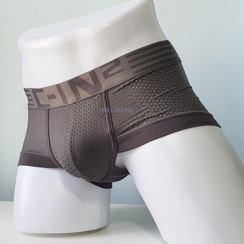 Quần boxer thông hơi chất xịn CIN-2 hàng cực chất cạp đẹp, co dãn tốt fom ôm bảo vệ cậu bé ( ảnh, video shop làm )