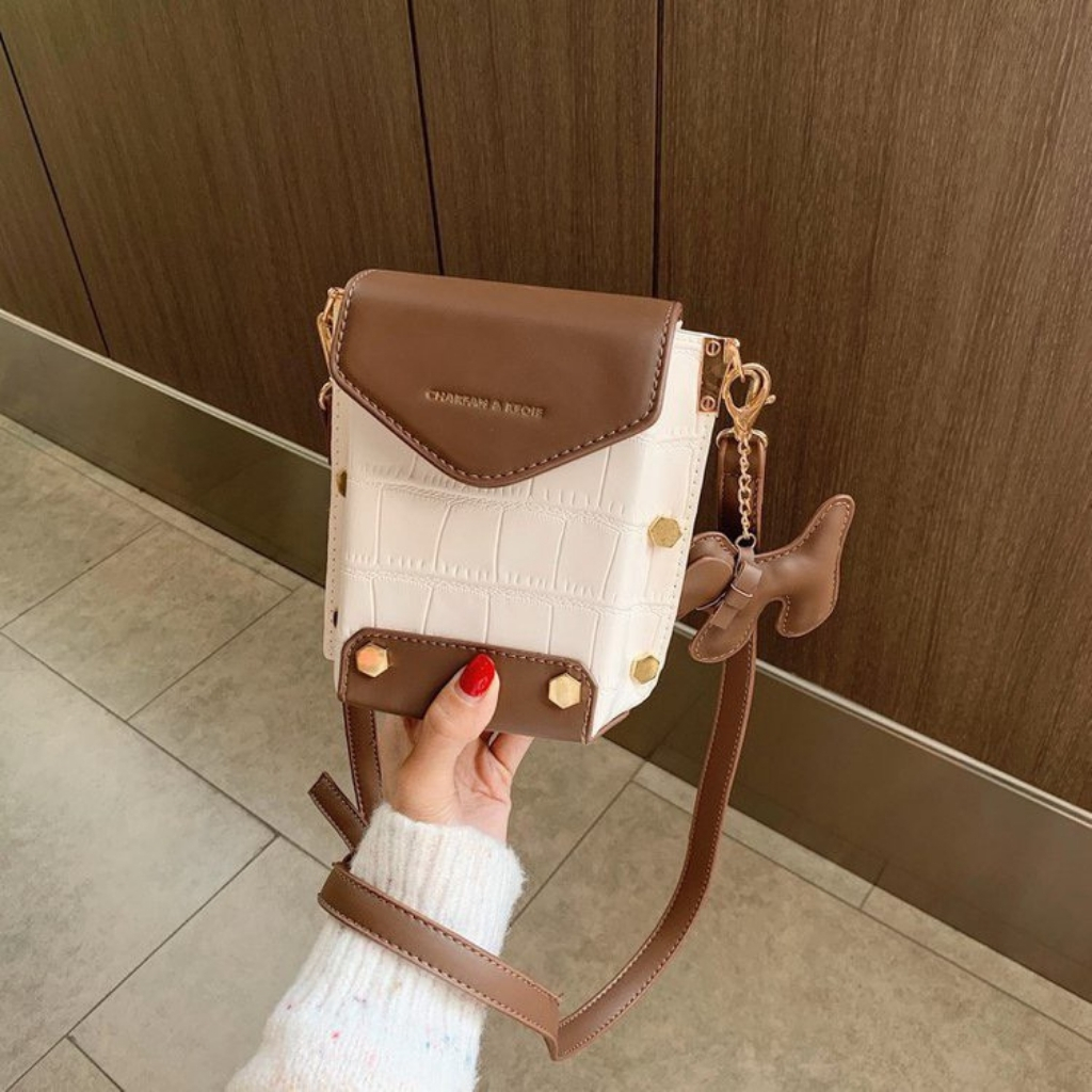 Túi Xách Nữ Mini Dáng Đứng Hàng Chuẩn Đep Chất Da Rắn