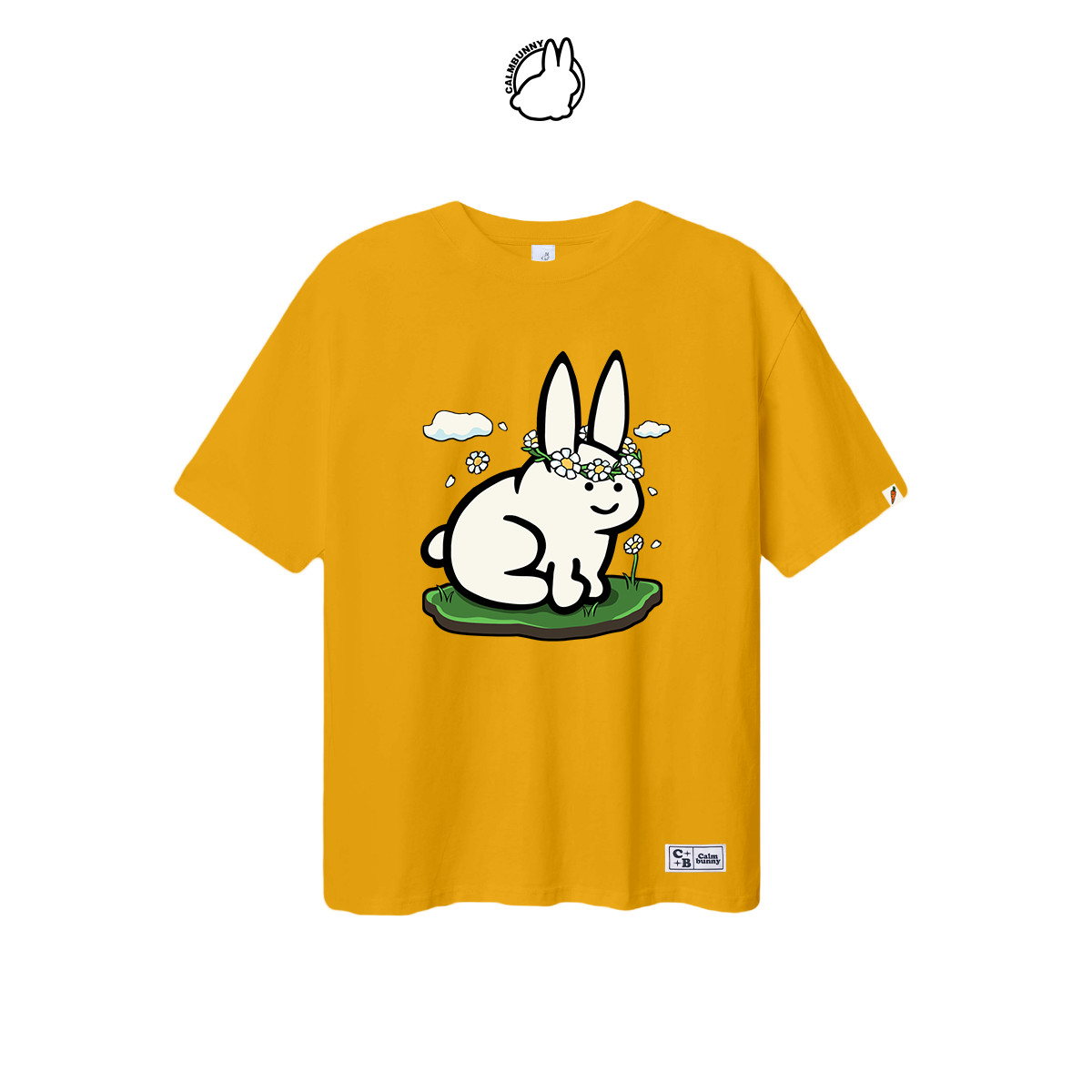 Áo thun calm bunny "daisy bunny"