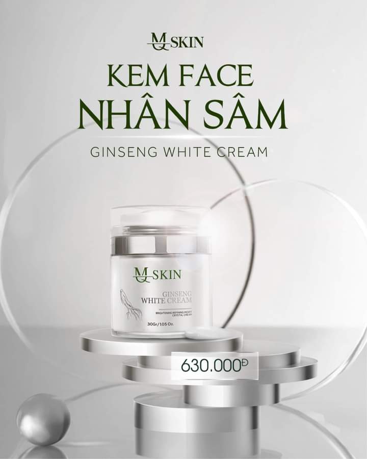 Hot sale duy nhất kem face nhân sâm mq skin
