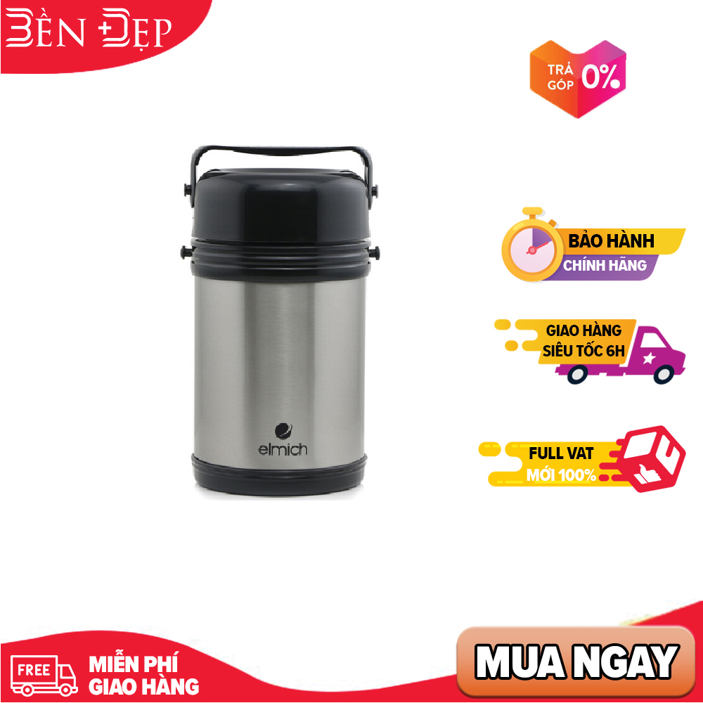 Bình đựng thức ăn giữ nhiệt elmich 1800ml el3144