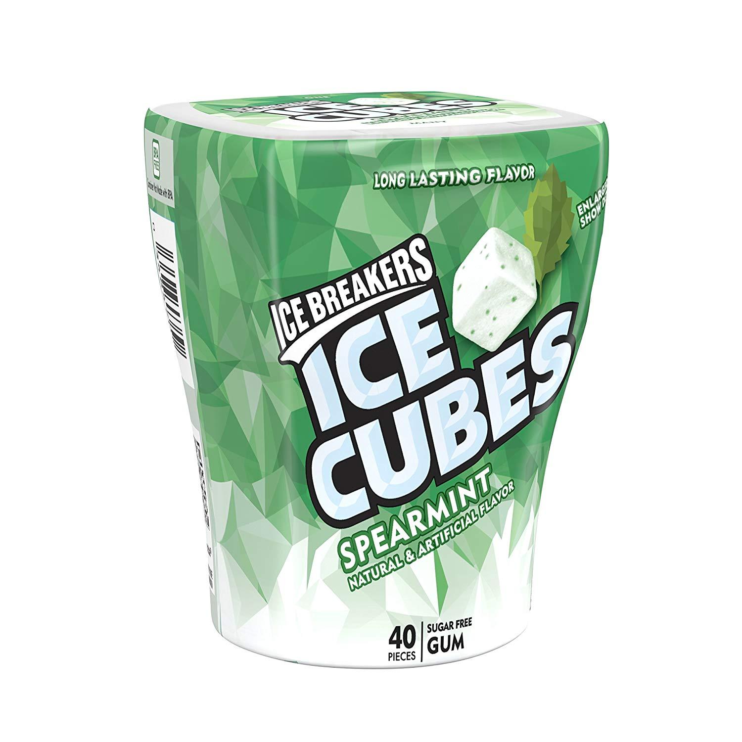 Kẹo Gum Ice Cubes Ice Breakers Spearmint