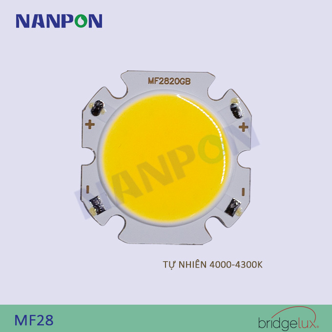 Chip led 7w bridgelux màu tự nhiên 4000k| mf28