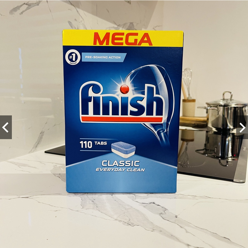 Viên rửa bát finish Classic 110 Viên  dùng cho máy rửa bát