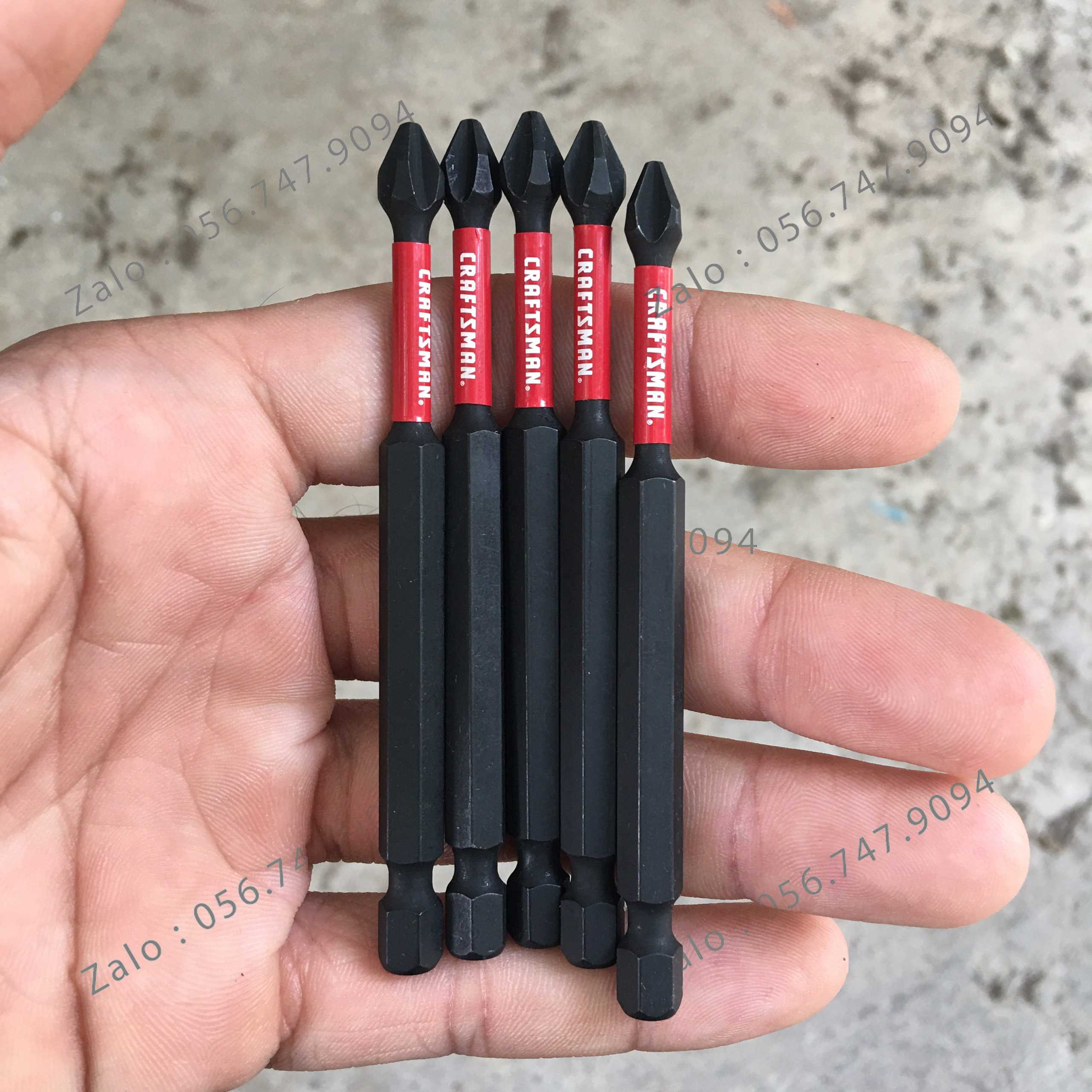 Mũi vít craftsman ph2 dài 90mm tem đỏ