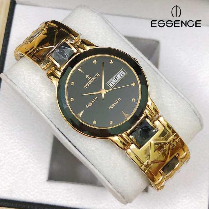 Đồng hồ ESSENCE NAM, kính Saphire, chống nước - Tặng 2 pin thay thế - Casual watch with ESSENCE Style