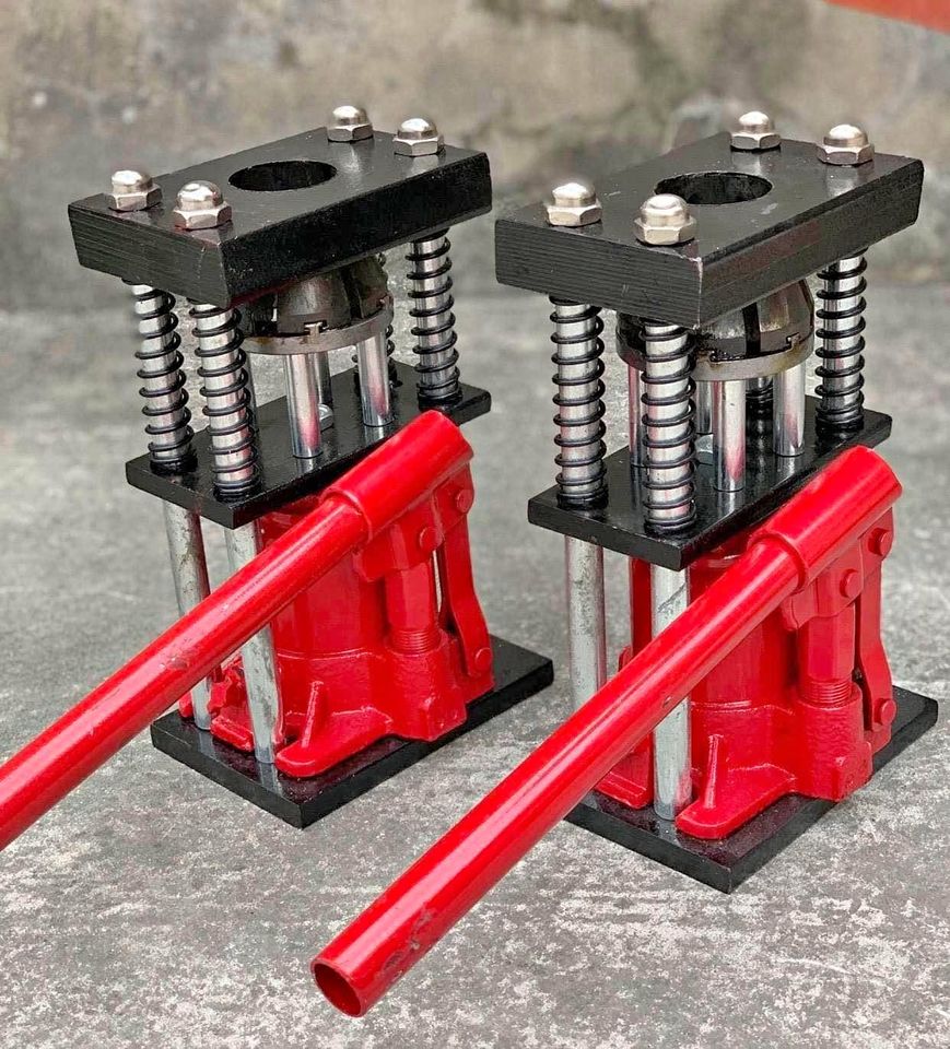 Máy bấm đầu ống dây rửa xe dây xịt thuốc, máy ép đầu dây đa năng