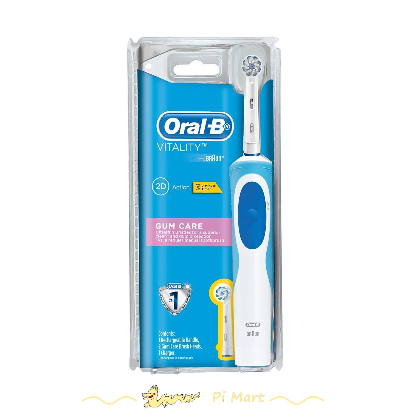 Bàn chải điện Oral-B Vitality Gum Care Electric Toothbrush Úc