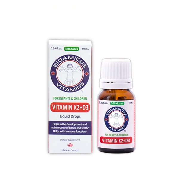 Bioamicus - vitamin k2 + d3 10ml