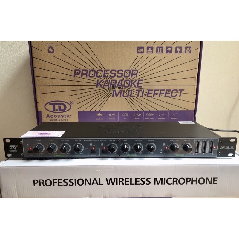 Nâng tiếng td acoustic cb-800 pro