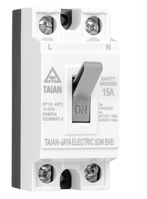 Cb cóc taian-jaya 2p 15a dòng cắt 1.5