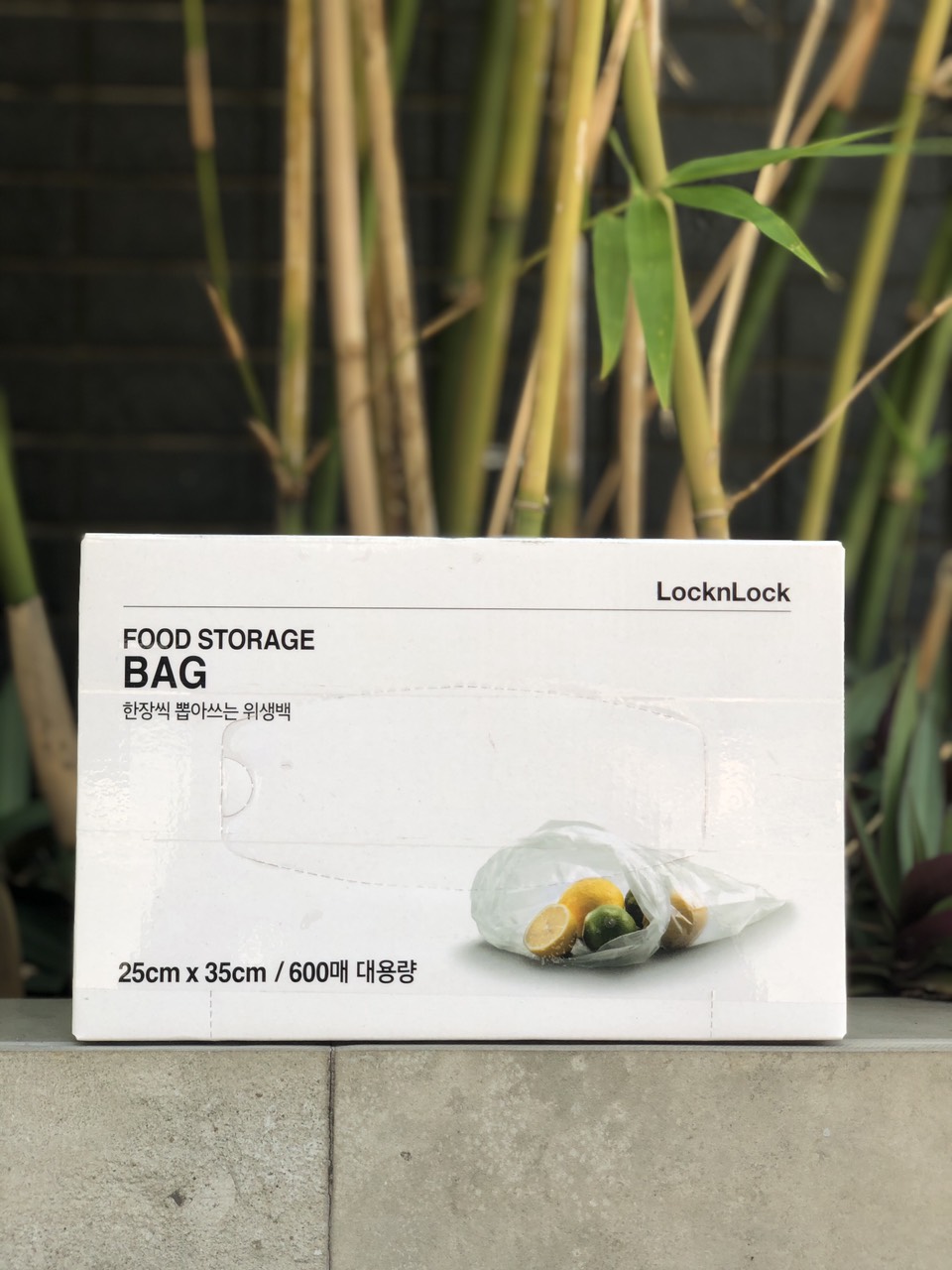 [HCM]Hộp 600 túi đựng thực phẩm bằng nhựa HDPE Lock&Lock LWP801 - MADE IN KOREA