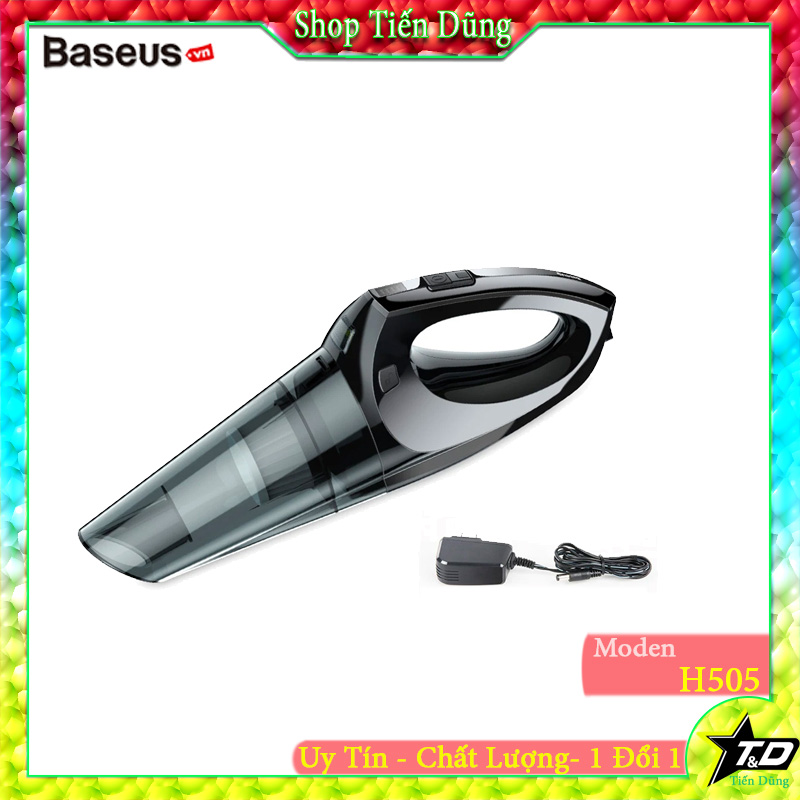 Máy hút bụi không dây Baseus H 505 đa năng thông minh tích điện pin 2400 mAh công suất hút 4000 Pa - Baseus H 505 dùng trên xe hơi và gia đình