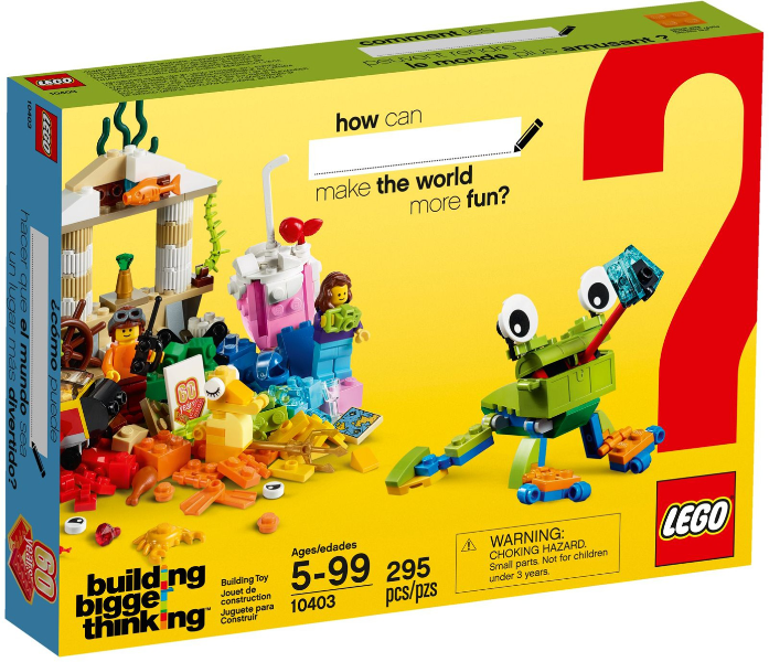 Lego Classic Building Bigger Thinking 10403 - World Fun - Bộ xếp hình Lego Thế giới vui nhộn