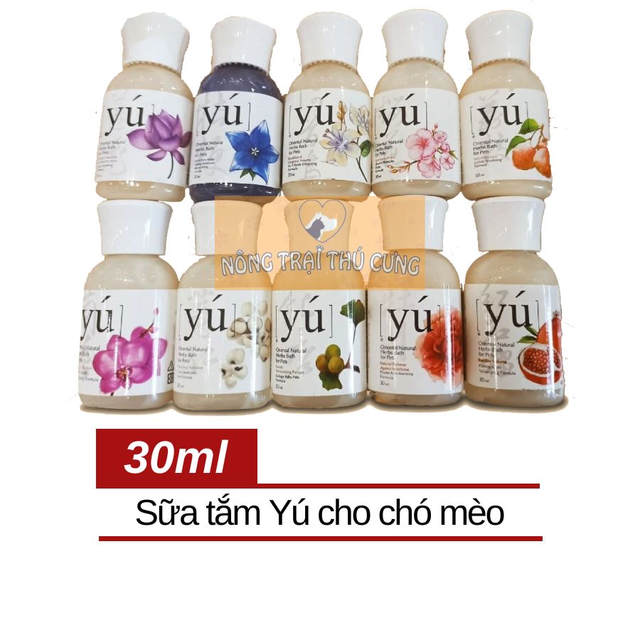 Sữa Tắm Yú Cho Chó Mèo Khử Mùi Tốt Lưu Hương Cực Lâu