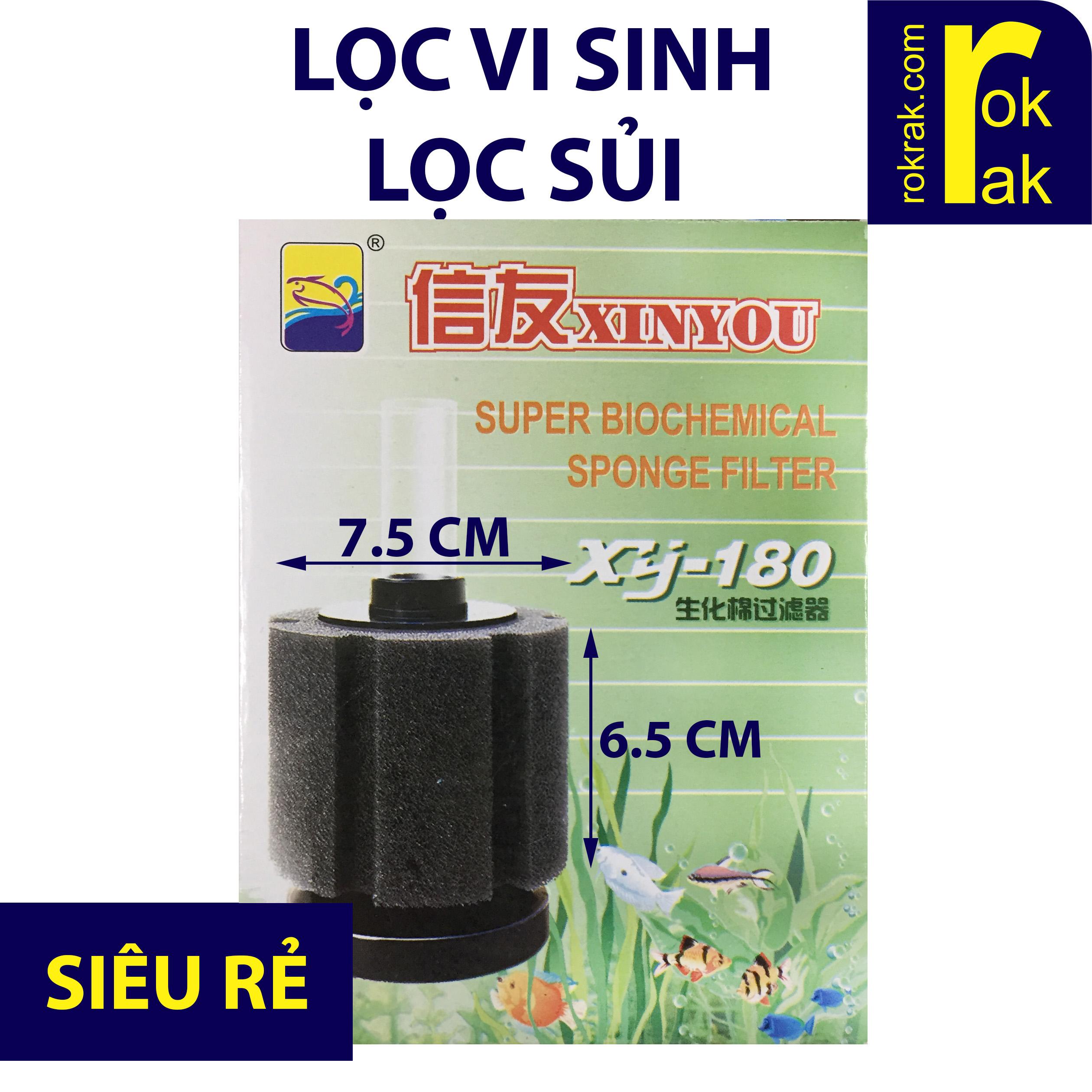 Lọc sủi xy180 vi sinh Bio sponge XINYOU XY 180