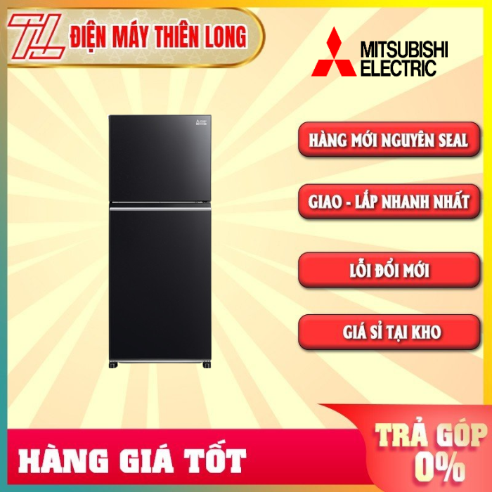 Tủ lạnh mitsubishi electric 376 lít mr-fx47en-gbk-v - trả góp 0% - giao toàn quốc - ngoài hcm tính phí