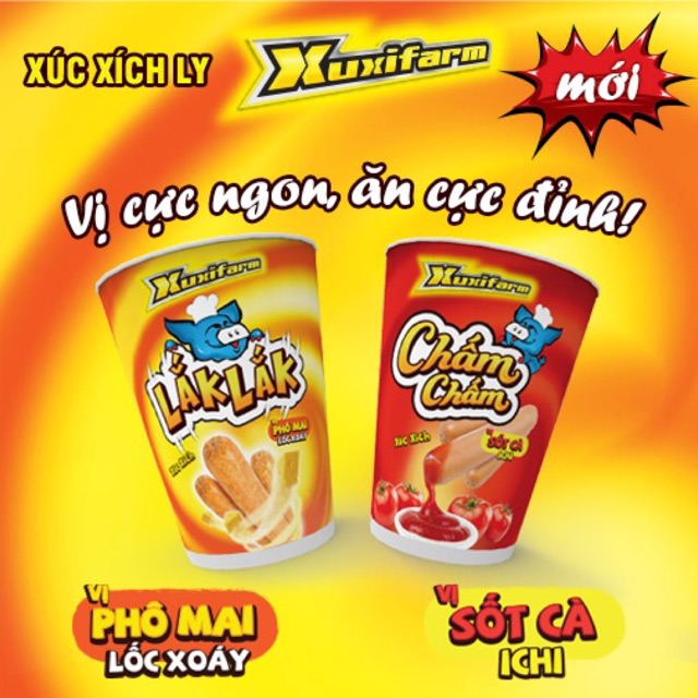 Xúc xích ly lăk lăk xuxifarm