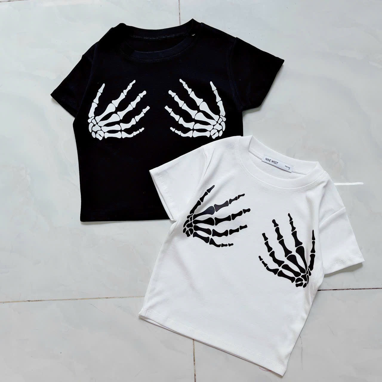 Áo croptop 2 bàn tay,áo thun croptop nữ chất thun borip dày dặn cực xinh,ly store