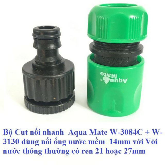 Giá sỉ 10 bộ khớp nối nhanh ren trong Aquamate, sản phẩm tốt, chất lượng cao, cam kết sản phẩm nhận được như hình