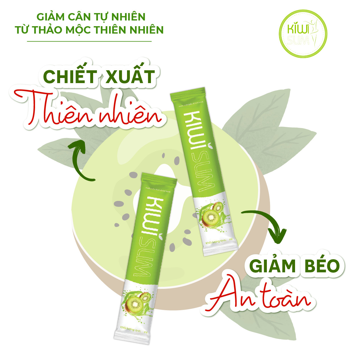 {SIÊU GIẢM} Combo 3 gói thạch giảm cân KIWI (gói nhỏ 20g)