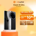 Điện thoại thông minh Xiaomi 15 Ultra (16+512GB) | Màn hình liền lạc 3200nits sáng | Camera Leica | Snapdragon 8Elite HyperAI | Pin lớn 5410mAh Sạc nhanh 90W