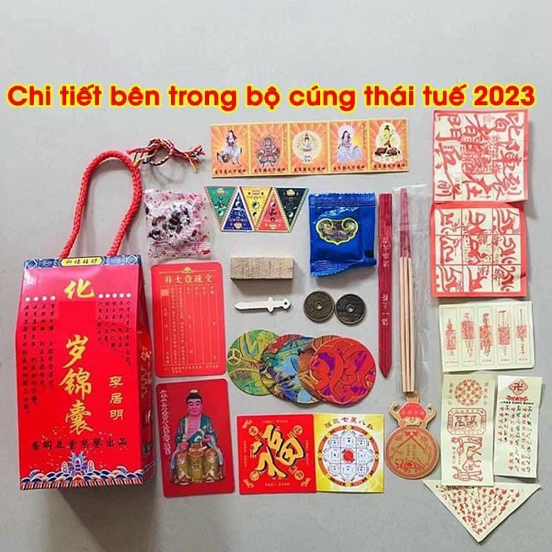 Bộ cúng sao giải hạn Thái tuế năm 2023 - loại cao cấp