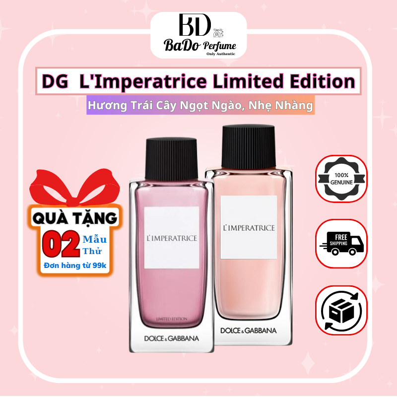 Nước hoa Nữ DG L Imperatrice 3 Limited Edition Trẻ Trung, Nữ Tính Dung Tích 2ml/ 5ml/ 10ml