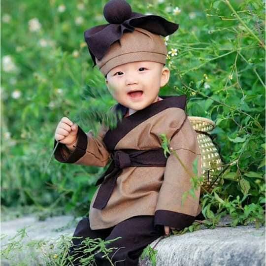 Sét tiều phu đáng yêu cho bé