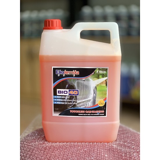 NƯỚC RỬA XE KHÔNG CHẠM EKOKEMIKA ITALY BIO 40-5L