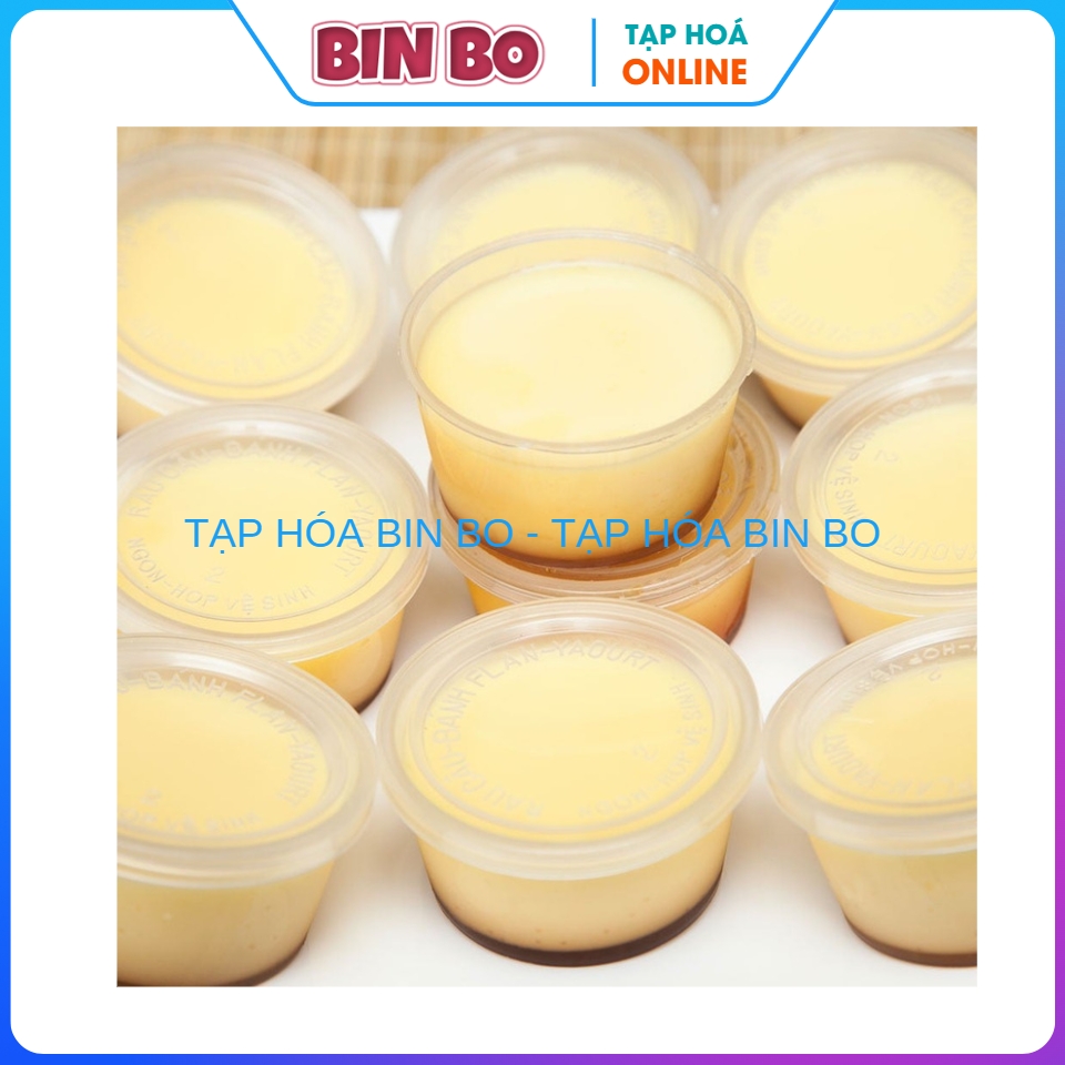 Combo 10 khuôn bánh flan có nắp 125ml Số 0 Vĩnh Trường
