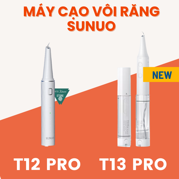  Máy cạo vôi răng Xi aomi Sunuo T13 Pro - Máy lấy cao răng Sunuo T12 Pro 