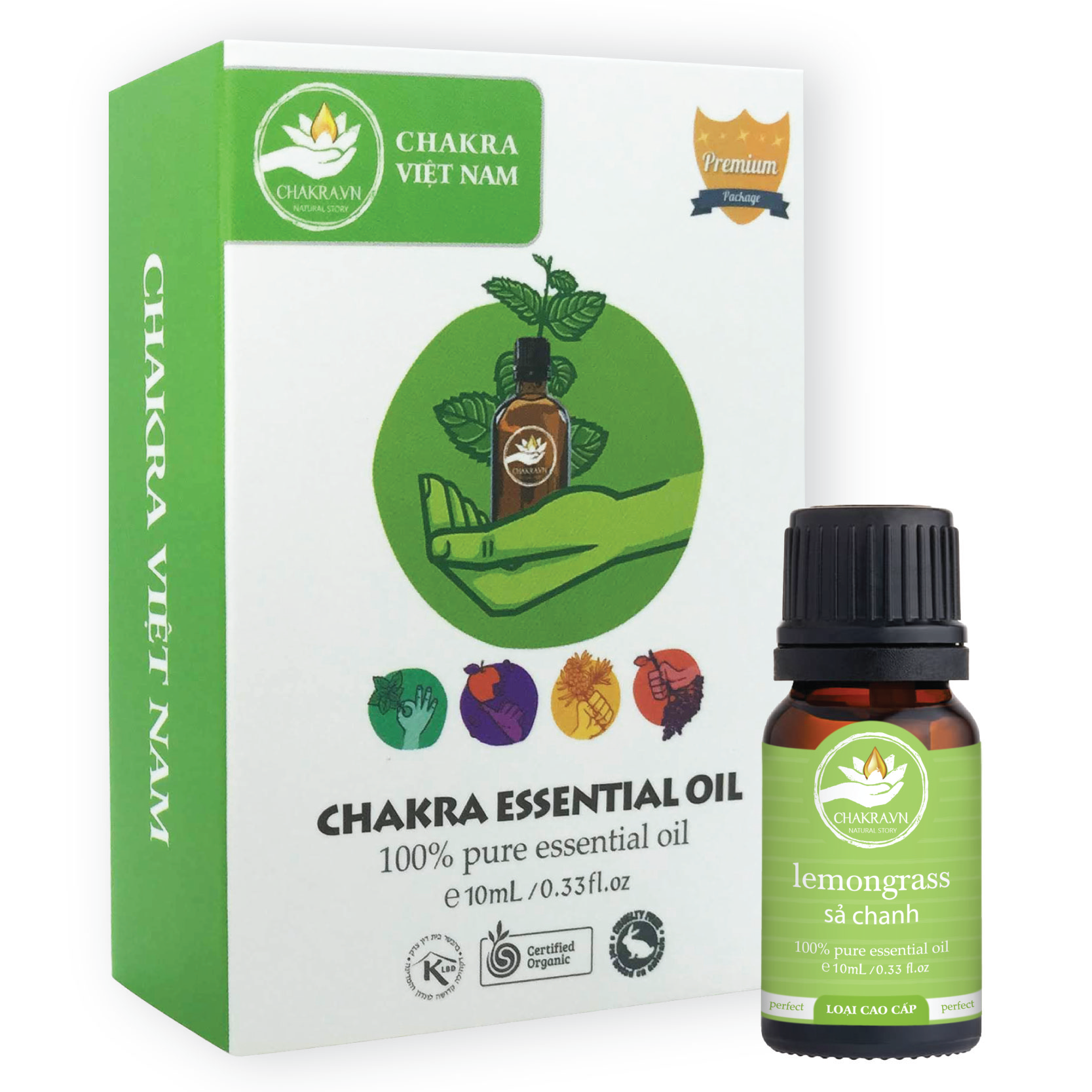 Tinh Dầu Sả Chanh Lemongrass Nguyên Chất Nhập Khẩu 10ml Loại Cao Cấp]