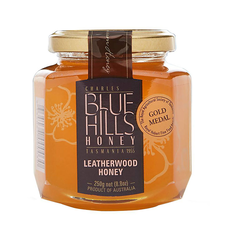 Mật ong bluehills leatherwood 250g-chính hãng