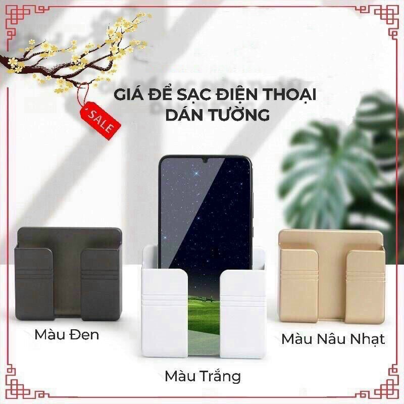 Kệ dán tường để Remote-Giá đỡ điện thoại tiện lợi