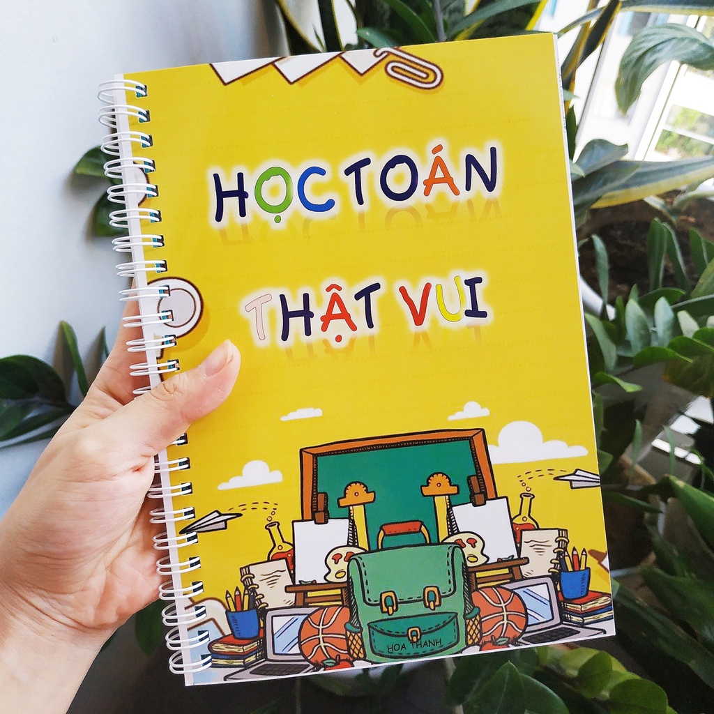 Đồ chơi học liệu viết xóa học toán thật vui