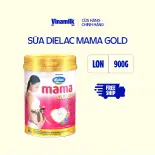 Hộp Sữa bột dành cho bà bầu Vinamilk Dielac Mama Gold- Hộp thiếc 900g Hương Vani (Sữa tốt - Mẹ khỏe bé thông minh)