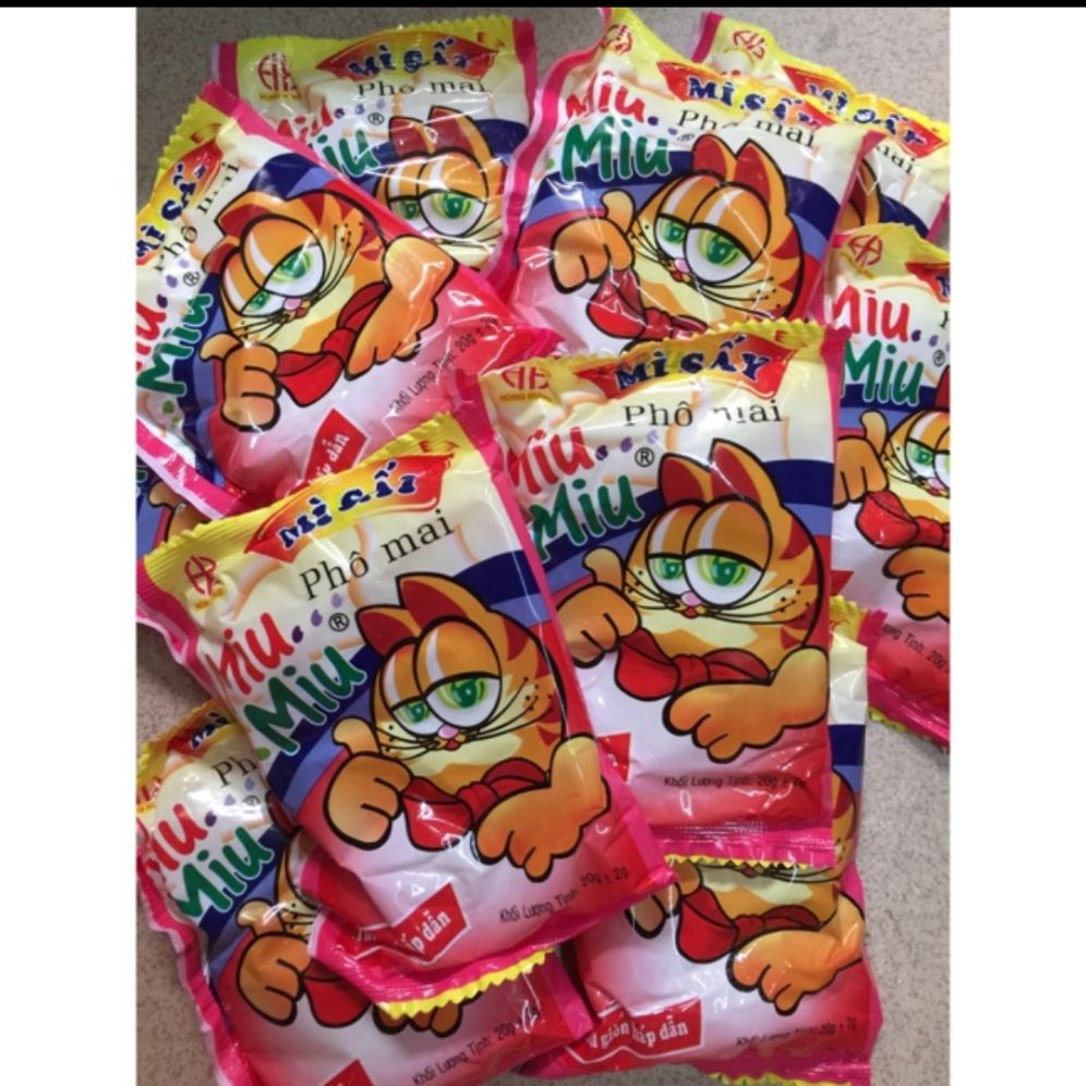 [HCM]50 gói mì trẻ em Miu Miu