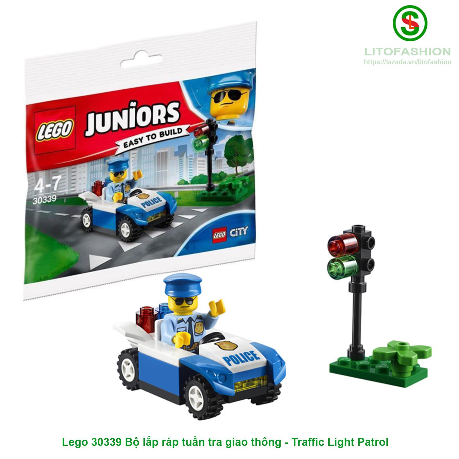Lego 30339 Bộ lắp ráp tuần tra giao thông Traffic Light Patrol