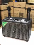 Loa Bluetooth Xách Tay Leong Sành Điệu, Âm Bass Chuẩn, Chỉnh Bass Treble Trên Micro, Pin Khỏe BH 12 THÁNG.