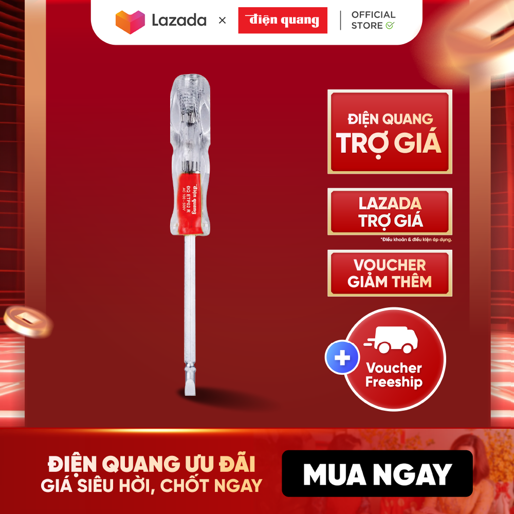 Bút thử điện điện quang đq etp02 r