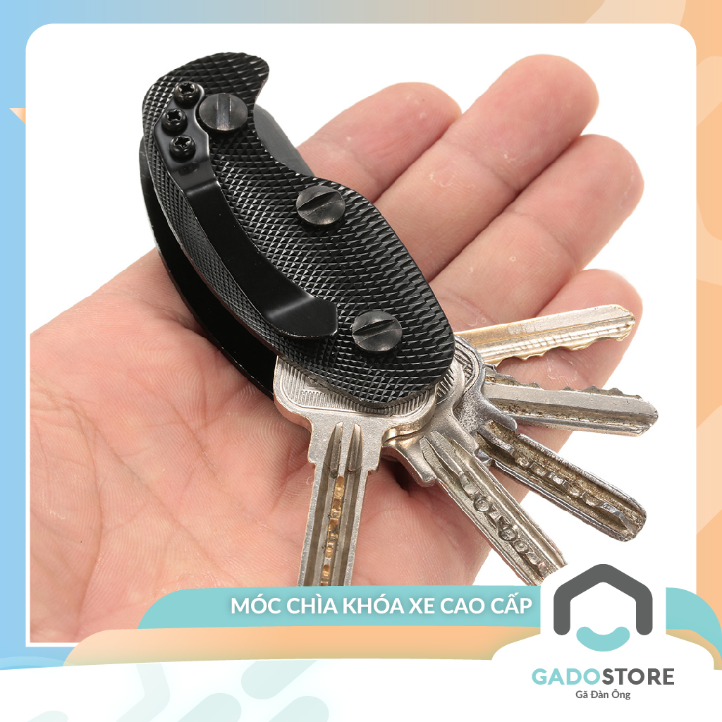 Móc khoá xe máy ô tô chất liệu nhôm cao cấp kiểu dáng độc lạ