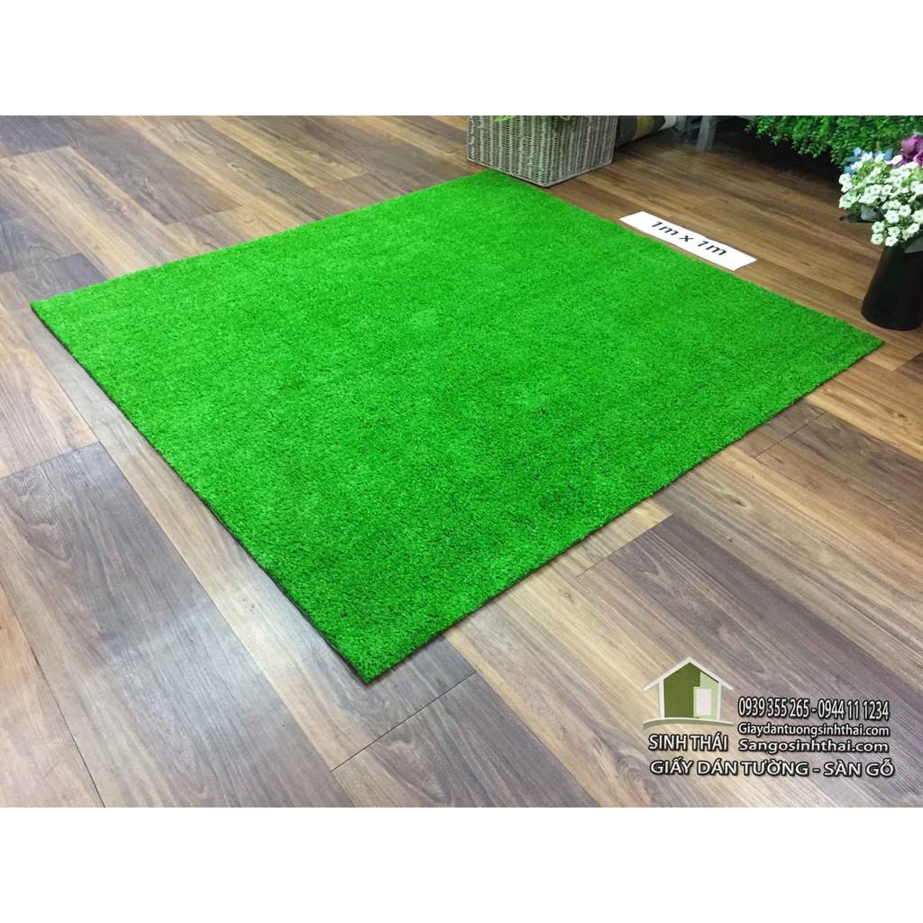 Tấm cỏ nhựa nhân tạo dày 1cm