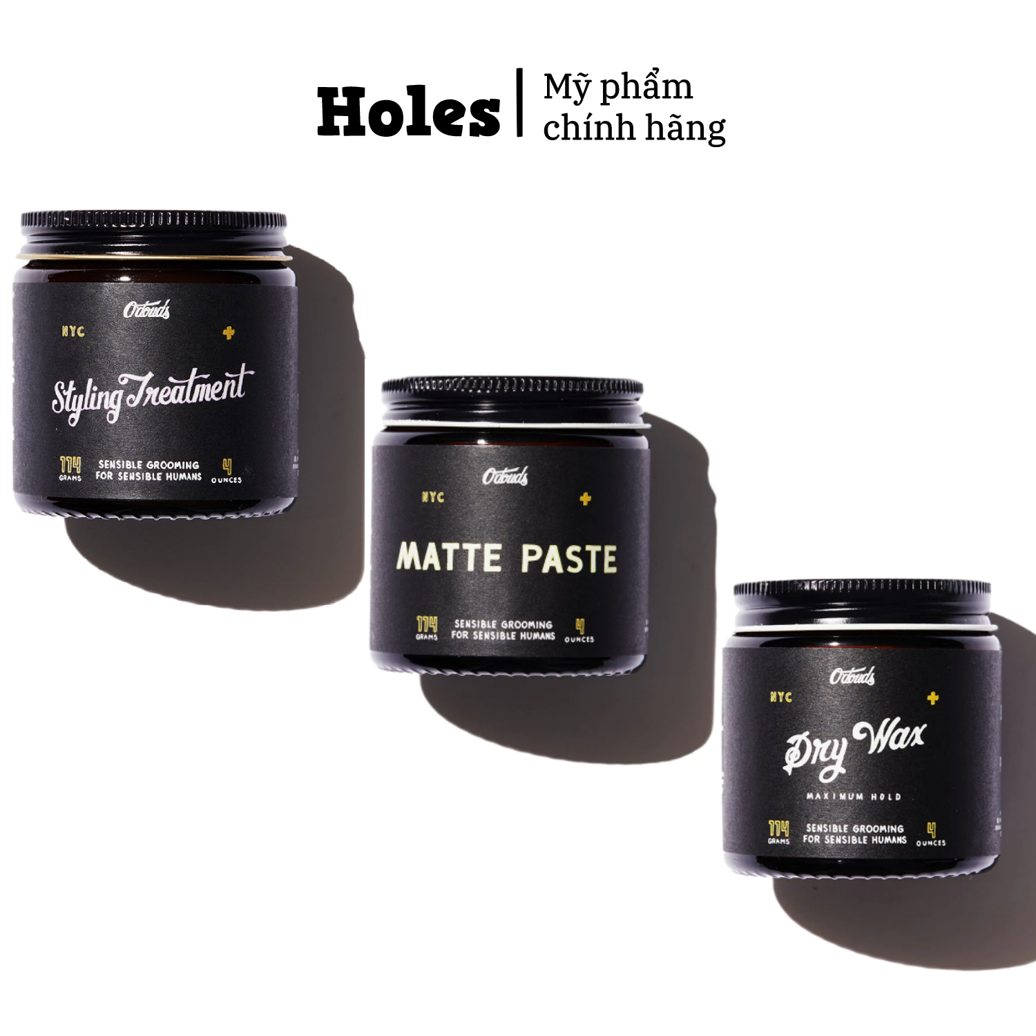 Sáp vuốt tóc Odouds Matte Paste - Dry Wax - Styling Treatment chính hãng
