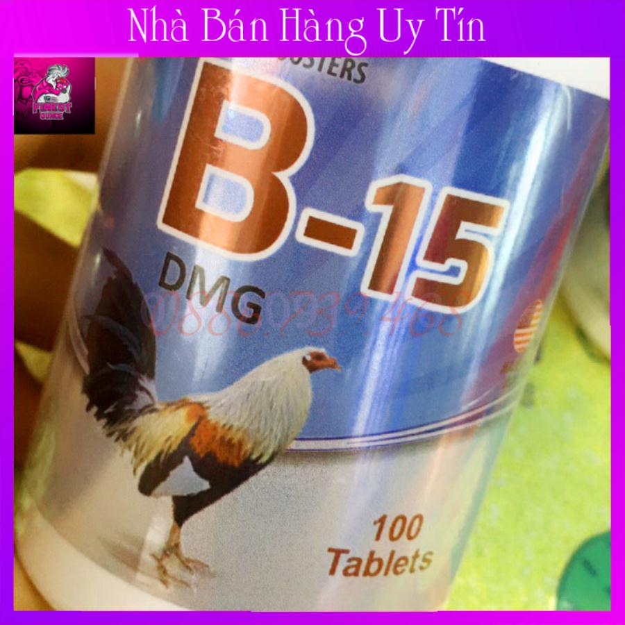 B15 Hộp 100 Viên Cho Gà Đá Tuần Cuối Tăng Bo Tăng Nước Máu Đá Chậm Mệt