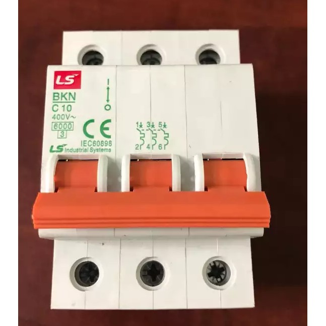 Cầu dao tự động Aptomat Tép LS 3 pha