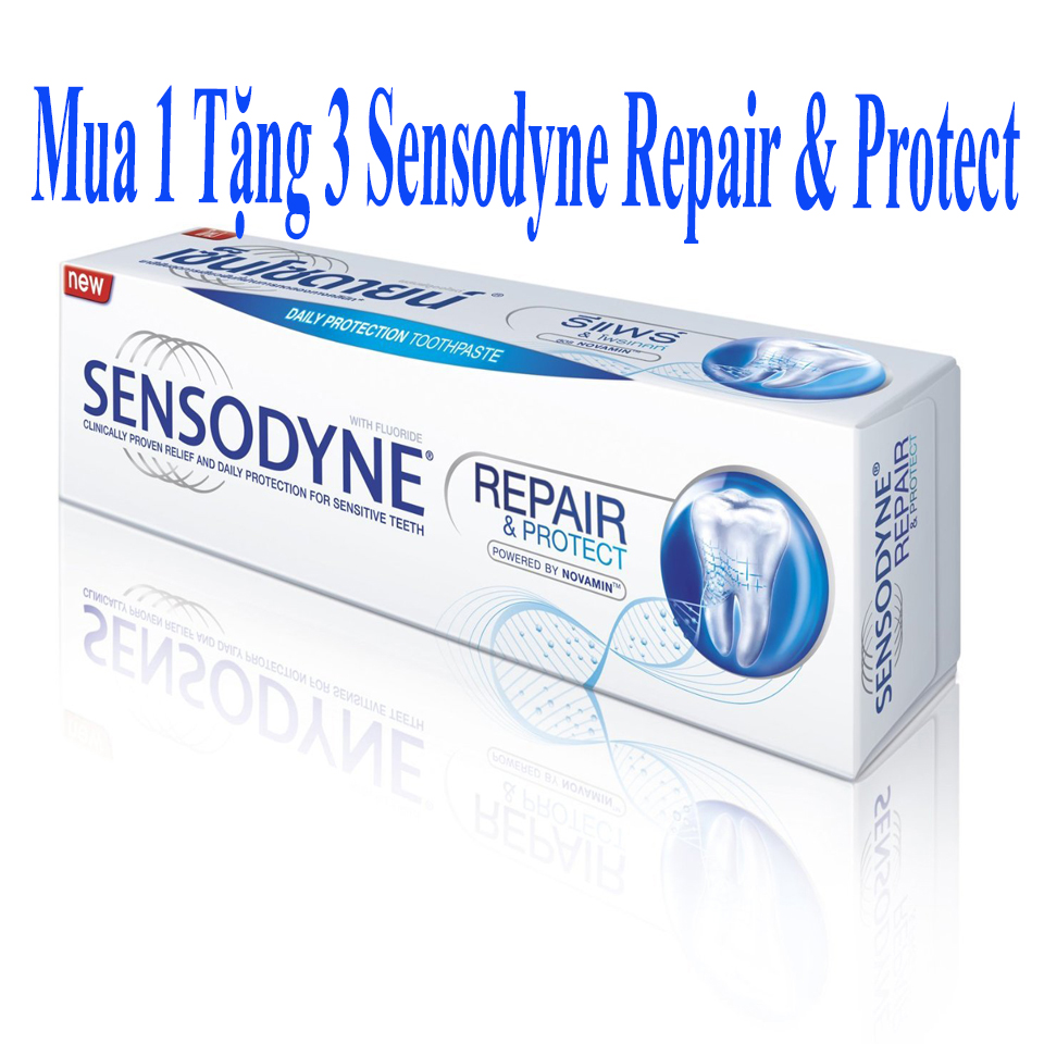 Kem Đánh Răng Repair & protect Nhập Khẩu Thái Lan Mua 1 Tặng 3